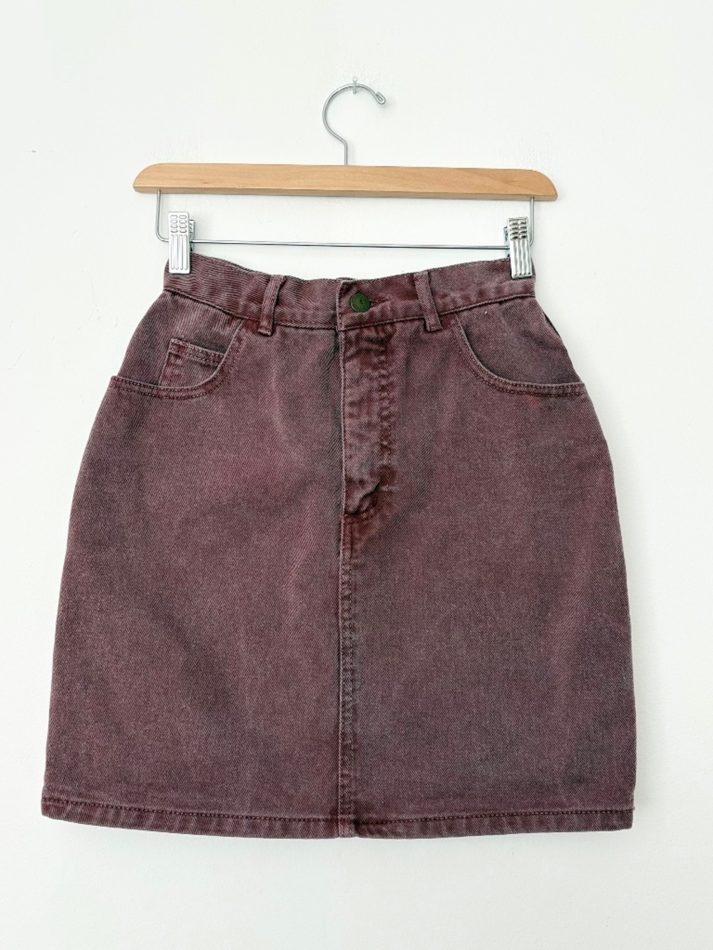 Vintage guess denim mini skirt
